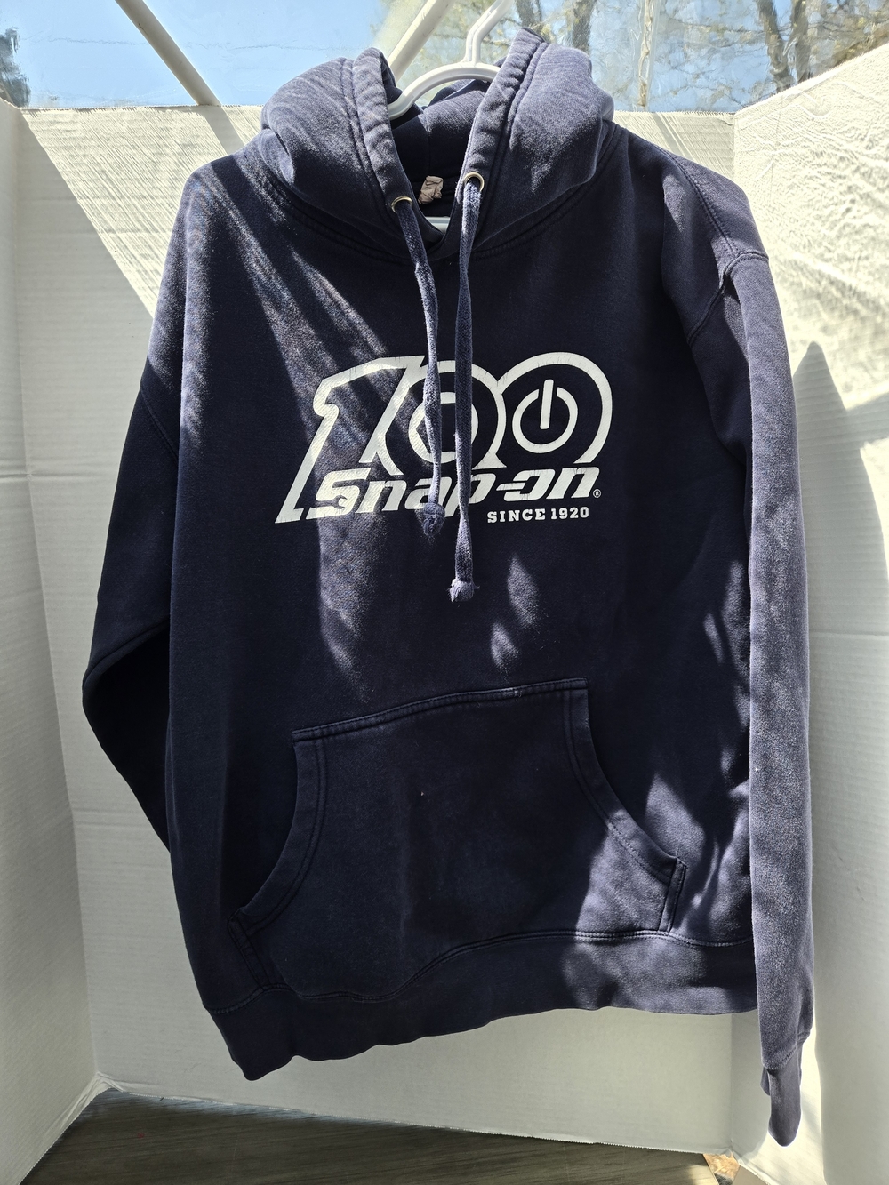 Snap 100th Anniversary Navy Pullover Hoodie